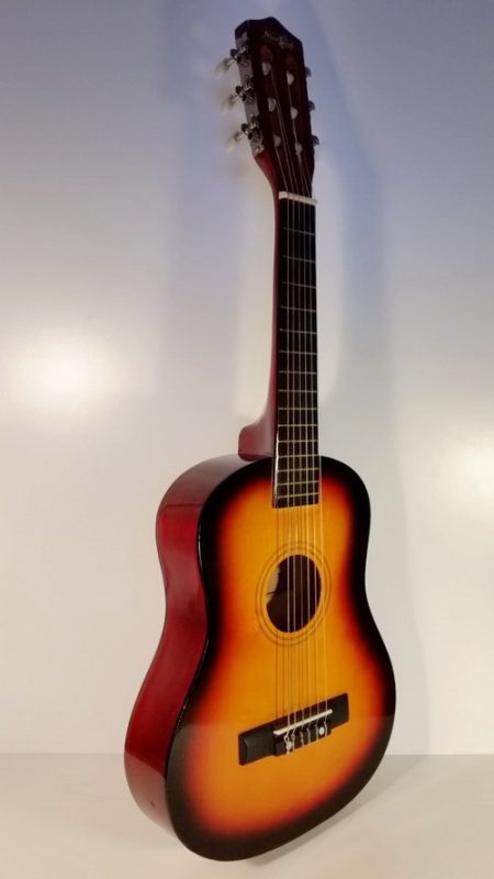 gitara - widok z boku